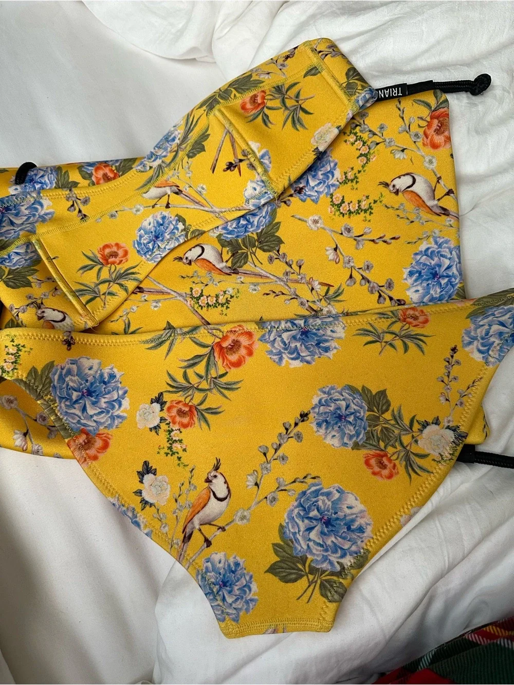 triangl swimwear bright yellow